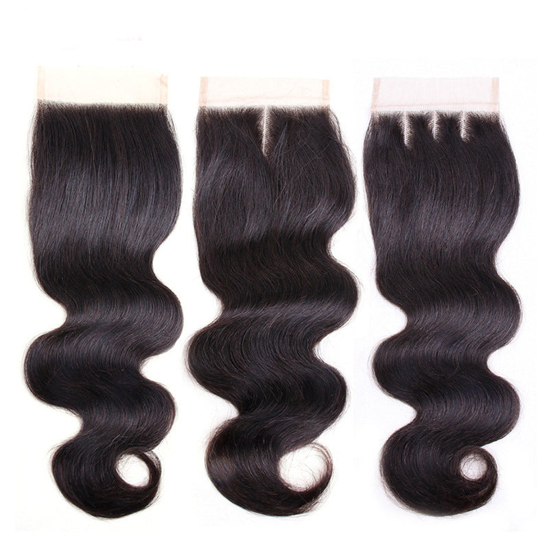 Real Hair Block Body Wave 4X4 Lace Closure